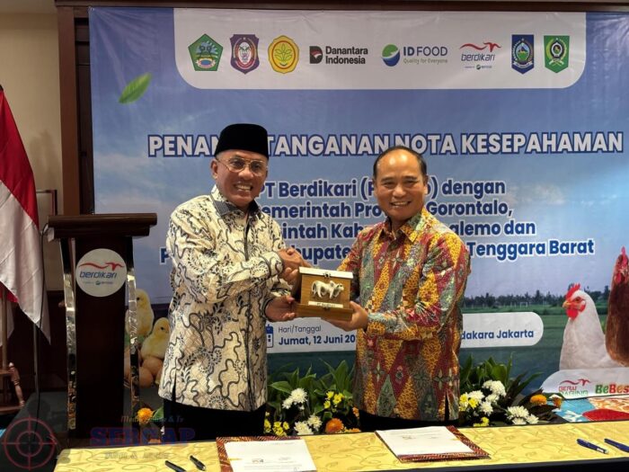 Bupati Bima Teken MoU Hilirisasi Ayam Terpadu dengan PT. Berdikari