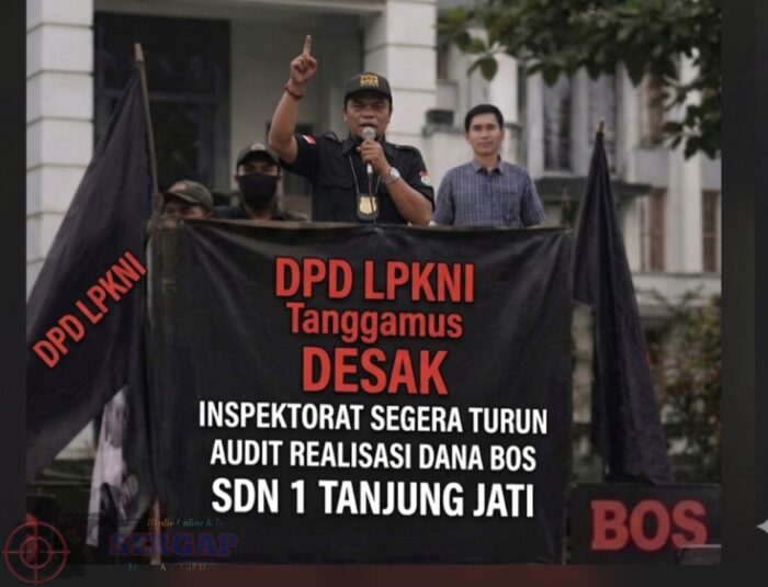 DPD LPKNI Tanggamus Desak Inspektorat Segera Audit Realisasi Dana BOS SDN 1 Tanjung Jati