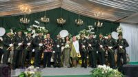Dandim 1601/Sumba Timur Hadiri Resepsi Pernikahan Putri Pasi Ops Kodim dan Sampaikan Sambutan Keluarga