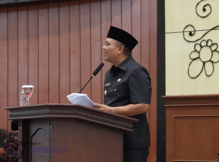 Rapat Paripurna DPRD, Wabup Asep Paparkan Pertanggungjawaban APBD 2025