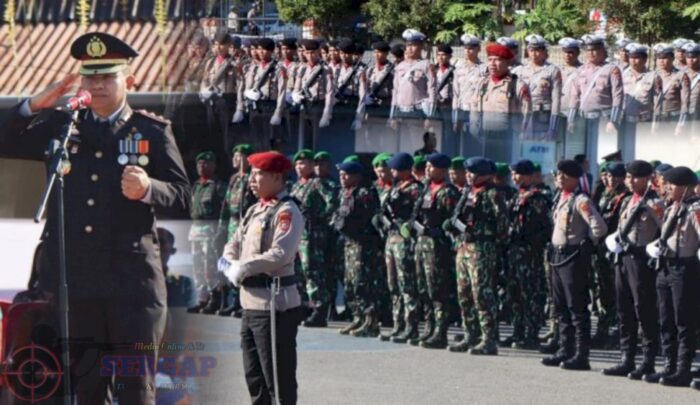 Hari Bhayangkara Ke-80, Polres Sumba Barat Tegaskan Komitmen Tingkatkan Pelayanan Humanis dan Profesional