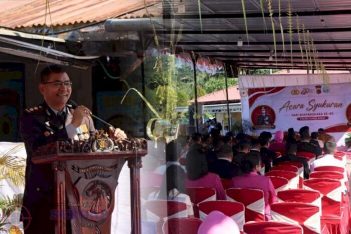 Syukuran Hari Bhayangkara Ke-80, Kapolres Sumba Barat Tegaskan Komitmen Polri Hadir untuk Masyarakat