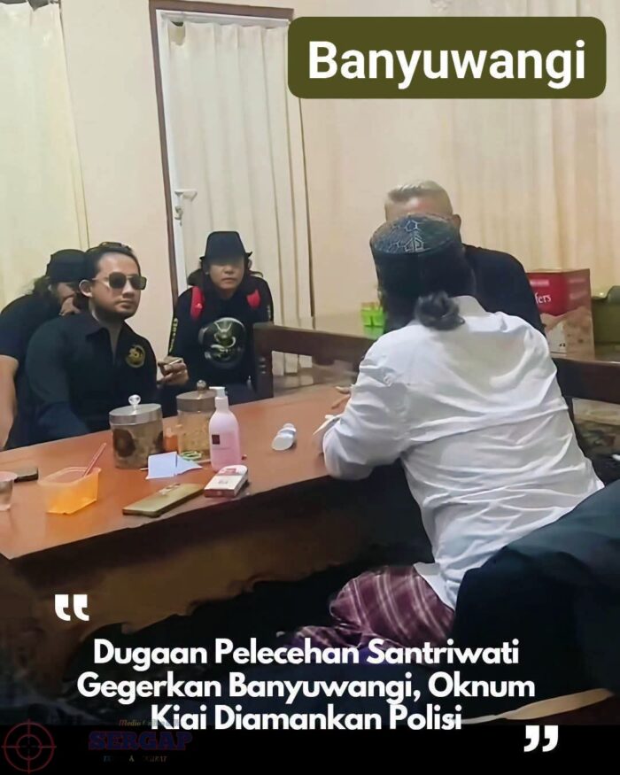 Oknum Pengasuh Ponpes Di Banyuwangi Diamankan Polisi, Diduga Lecehkan Sejumlah Santri.