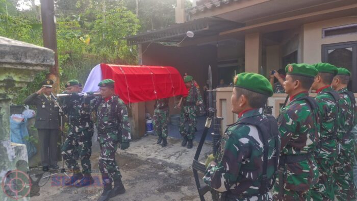 Purnawirawan TNI Peltu Hendra Tutup Usia, Dimakamkan Secara Militer di TPU Batara Kalangsari