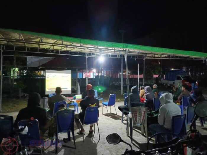 Nobar Piala Dunia 2026 di Asrama Kodim 1613/Sumba Barat Berlangsung Meriah