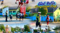 SATLANTAS Polres Sumba Barat Hadir Lebih Awal,Melayani Sepenuh Hati.