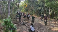 Satgas TMMD Ke-129 Kodim 0601/Pandeglang Optimalkan Pengerasan Jalan di Kampung Ciririgi pada Hari Ke-13