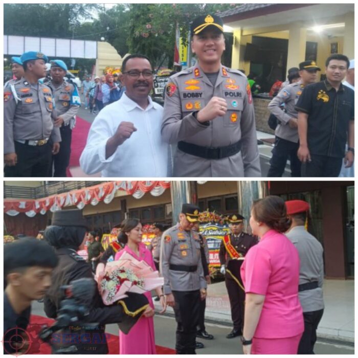 Ketua Umum GWI Bersama Jajaran DPD dan DPC GWI Banten Hadiri Pisah Sambut Kapolres Cilegon