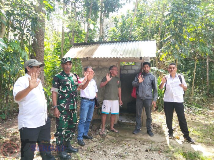 Monitoring MCK di Lewa, TNI dan Pemda Perkuat Upaya Hidup Bersih dan Sehat