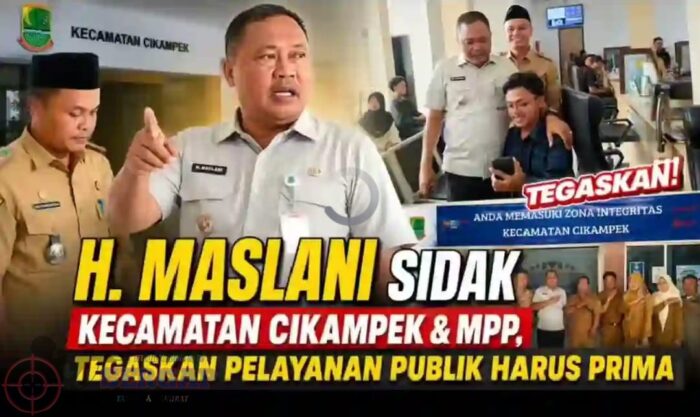 Pelayanan Kecamatan Cikampek dan MPP Disidak Wakil Bupati Maslani