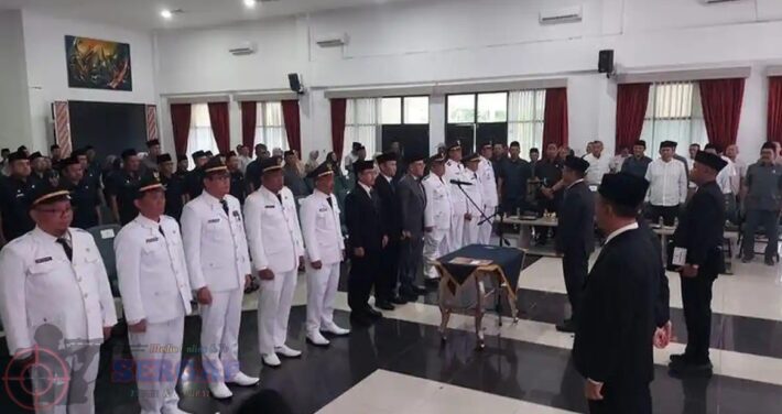 Kurniawan Resmi Jabat Sekda Kabupaten Tasikmalaya, Bupati Minta Pejabat Baru Bergerak Cepat