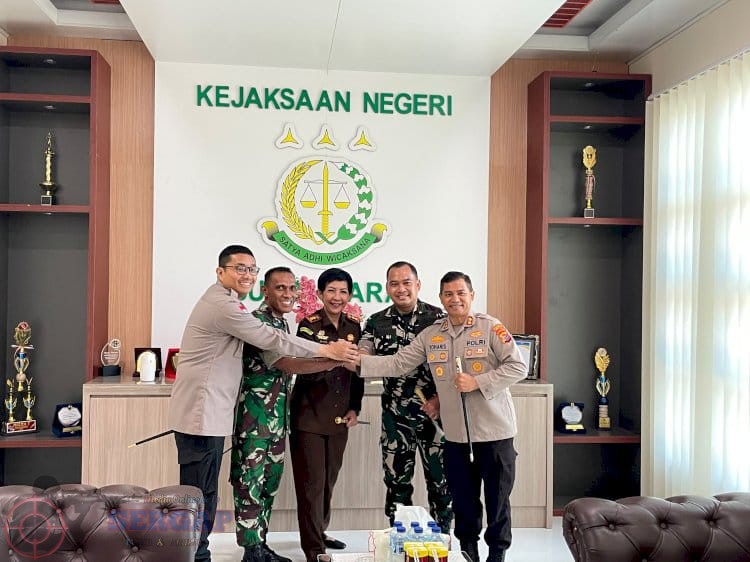 Forkopimda Sumba Barat Perkuat Sinergitas, TNI, Polri dan Kejaksaan Sepakat Jaga Kondusivitas Daerah