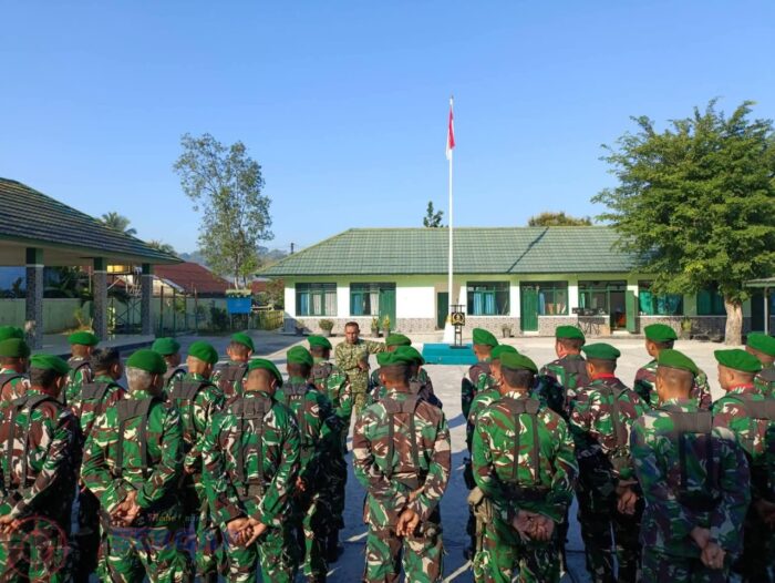 Dandim 1613/Sumba Barat Minta Babinsa Aktif Pantau Wilayah dan Kawal Program Strategis Pemerintah