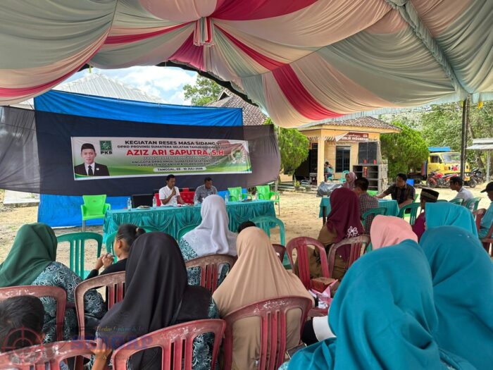 Serap Aspirasi Masyarakat, Anggota DPRD Sumsel Aziz Ari Saputra Gelar Reses di OKI