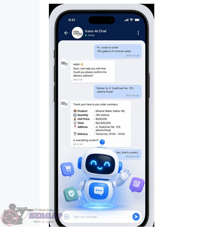Transcosmos Indonesia Luncurkan trans-AI Chat