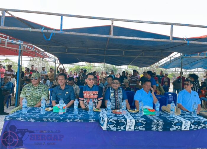 Mewakili Dandim 1601/Sumba Timur, Pasi Intel Hadiri Pembukaan Pacuan Kuda Humba Cup