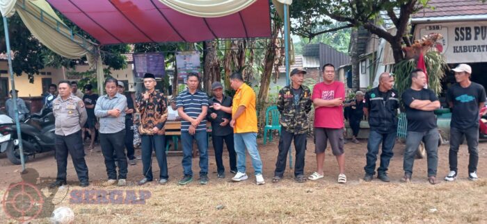 Dalam Rangka Menyambut HUT RI Desa Sukaratu Menggelar Acara Sepak Bola Liga Desa