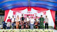 Pasi Intel Kodim 1601/Sumba Timur Hadiri Pembukaan THR dan Turnamen Futsal di Taman Wisata Swembak