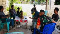 Hari Libur, Babinsa Tetap Edukasi Warga soal Pencegahan Kebakaran Lahan