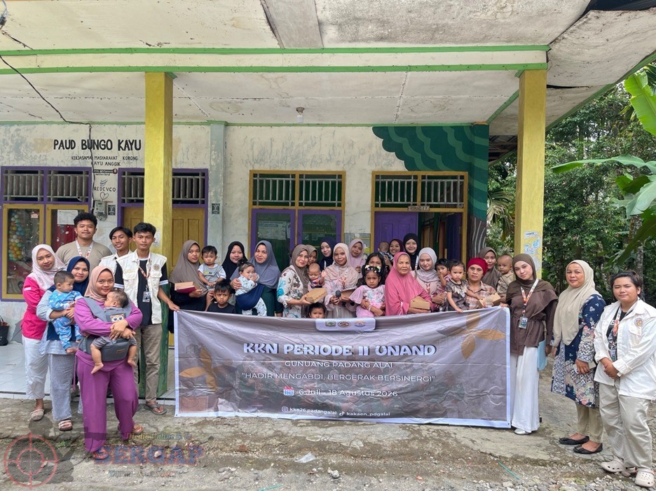 Cegah Stunting Sejak Dini, Mahasiswa KKN Unand Gagas Program BESTARI (Bersama Eratkan Generasi Bebas Stunting) di Nagari Gunung Padang Alai