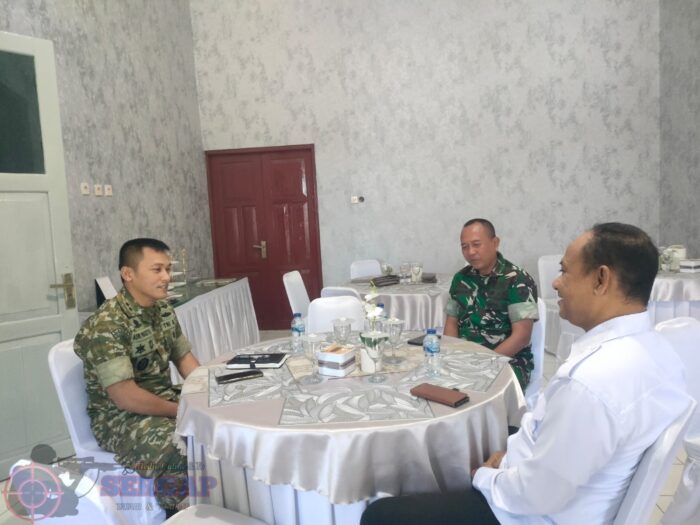 Dandim 1601/Sumba Timur dan Kadis Pertanian Bahas Penguatan Ketahanan Pangan