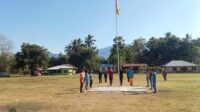 Jelang HUT RI ke-81, Babinsa Koramil 06/Karera Gembleng Paskibra di Sumba Timur