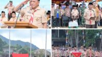 Bupati Bima Pimpin Upacara Peringatan Hari Pramuka Ke-65 di Langgudu