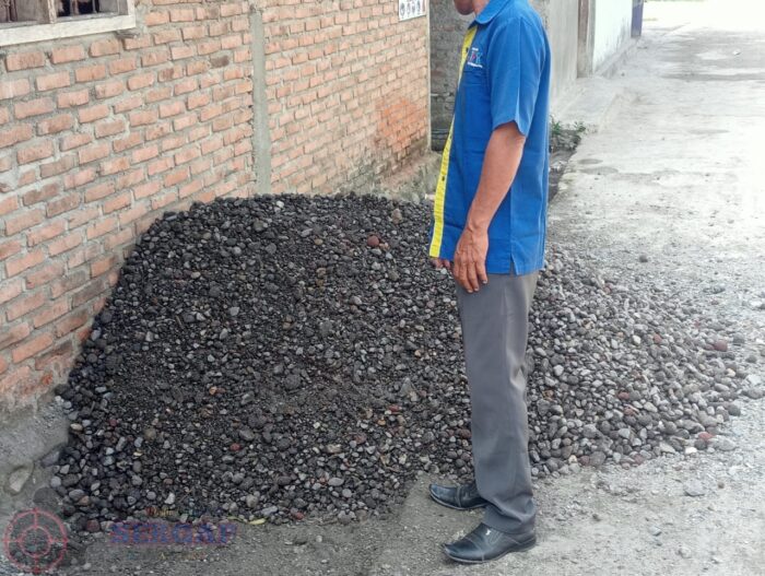 Proyek P3-TGAI Rp195 Juta di Pekon Way Gelang Diduga Gunakan Material Tak Sesuai Spesifikasi