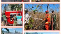 Gerak Cepat Yonif TP 930/Toda Tebi Tangani Kebakaran Hutan di Tiga Wilayah Sumba Tengah