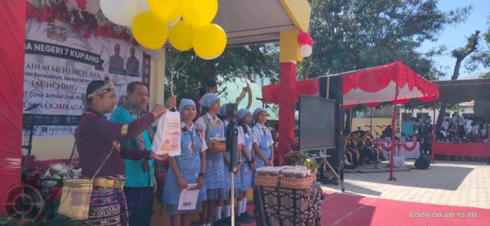 Rayakan HUT ke-30, SMAN 7 Kupang Luncurkan Abon Tuna 'Osop' dan Hidupkan Kembali Tradisi Hockey