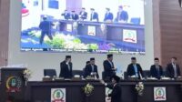 Rapat Paripurna DPRD Kabupaten Karawang, Sahkan Raperda Ketertiban Umum, sekaligus penyampaian Nota Pengantar Rancangan Perubahan KUA-PPAS Tahun Anggaran 2026.