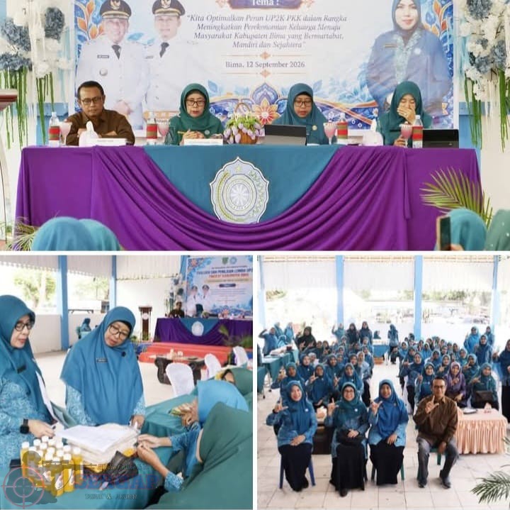 TP. PKK Kabupaten Bima Gelar Evaluasi dan Penilaian Lomba UP2K