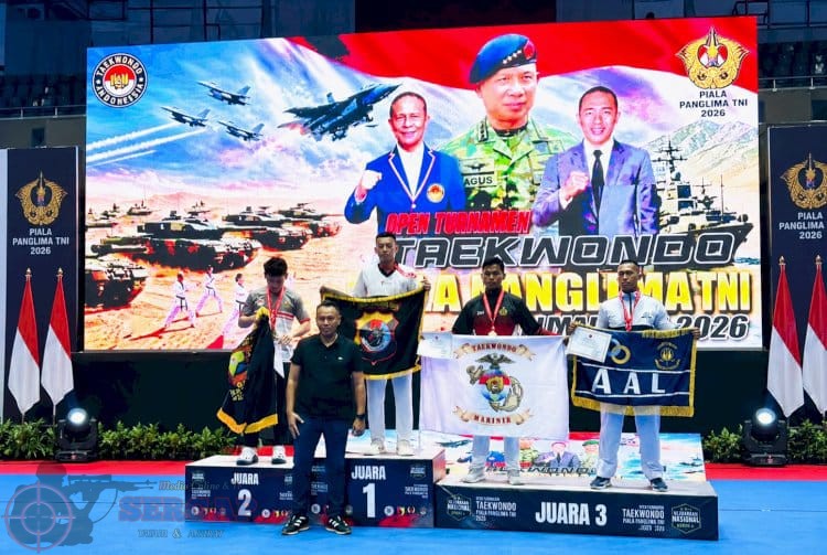 Bripda Davidson Latuparisa Persembahkan Medali Emas, Harumkan Nama Polres Sumba Barat di Kejurnas Taekwondo Piala Panglima TNI 2026
