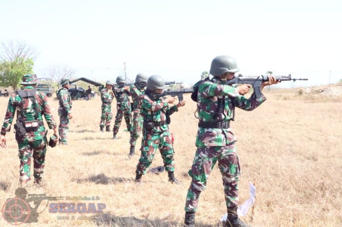 Asah Kemampuan Prajurit, Kodim 1601/Sumba Timur Gelar Latbakjatri Semester II