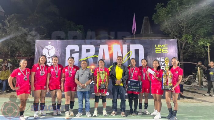 Pasi Ops Kodim 1601/Sumba Timur Hadiri Penutupan Turnamen Bola Voli Sedaratan Sumba Umamapu Cup 2026