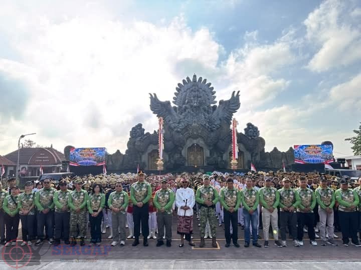 Semarak HUT ke-81 TNI, Kodam IX/Udayana Tanamkan Disiplin dan Karakter Generasi Muda