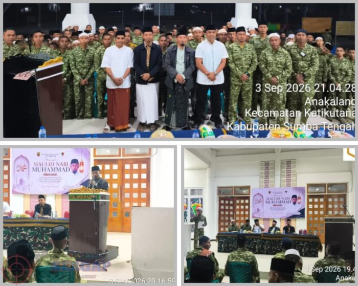 Peringati Maulid Nabi 1448 H,Yonif 930/TT.Tanamkan Nilai Pluralisme dan Keteladanan Rasulullah sebagai Fondasi TNI Prima
