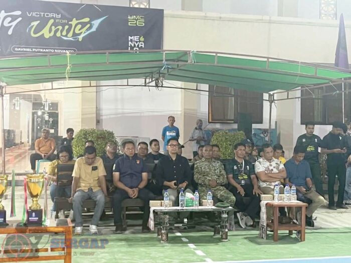 Pasi Ops Kodim 1601/Sumba Timur Hadiri Pembukaan Turnamen Volly Ball Umamapu Cup 2026
