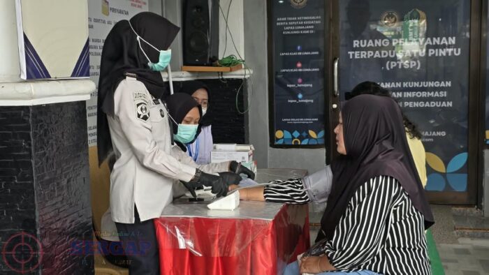 Lapas Lumajang Gelar Cek Kesehatan Gratis Bagi Pengunjung