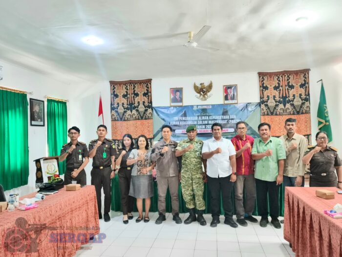 Pasi Ops Kodim 1601/Sumba Timur Hadiri Rakor PAKEM Tahun 2026
