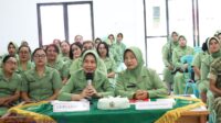 WKetua Persit KCK Cabang XII Dim 1601 Sumba Timur Ikuti Pertemuan Gabungan Secara Virtual