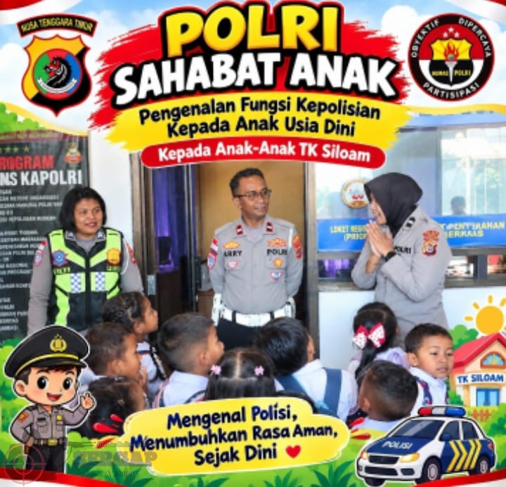 Polri Sahabat Anak, Kenalkan Fungsi Polisi Sejak Usia Dini