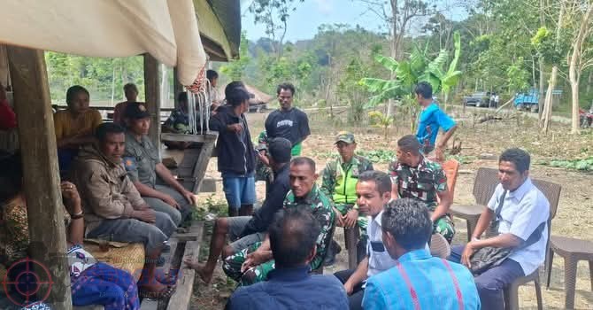 Dandim 1613/Sumba Barat Hadir Melayat di Rumah Duka Korban Penembakan, Imbau Warga Tetap Tenang