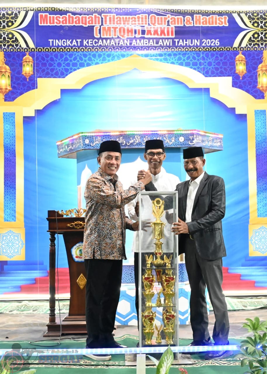 Desa Rite Juara Umum MTQH Tingkat Kecamatan Ambalawi