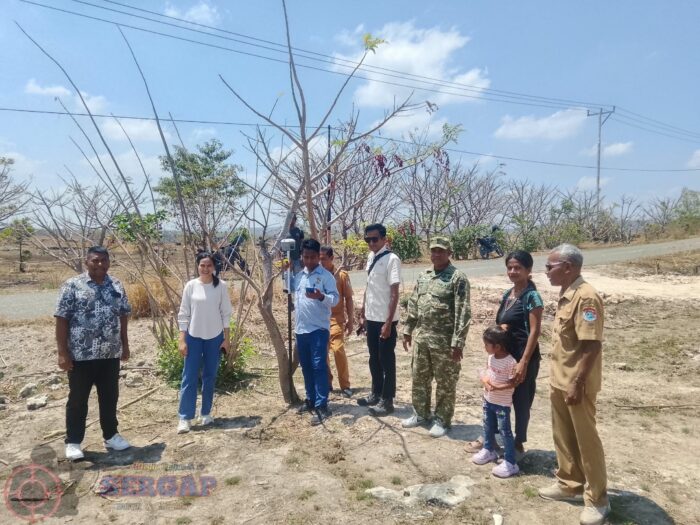 Babinsa Dampingi Pengukuran Tanah Warga di Desa Landeha Sumba Timur