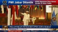 PWI Jabar Dilantik, KDM Tegaskan Pers Harus Berdiri di Atas Fakta
