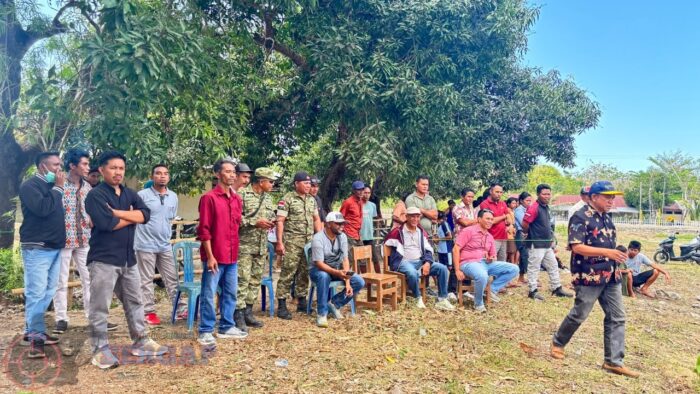 Babinsa Koramil 06/Karera Amankan Kegiatan Humba Berlari, Jaring Bibit Atlet Pelari dari Wilayah Selatan