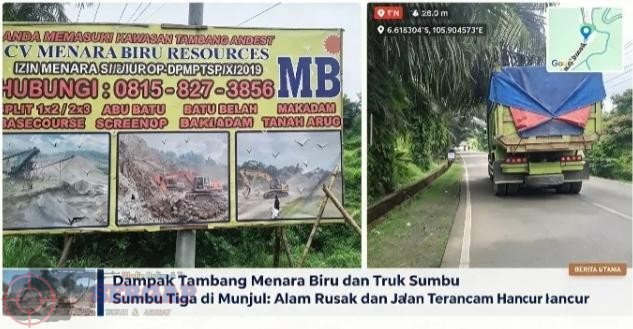 KESELAMATAN masyarakat BUKAN TARUHAN! GOW-BANTEN Desak Penertiban Truk Sumbu Tiga di Pandeglang