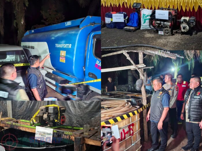 Bareskrim Polri Bongkar Kilang Minyak Ilegal di Muratara, Amankan 51.200 Liter Minyak Olahan
