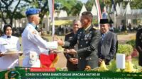 Korem 162/Wira Bhakti Gelar Upacara HUT ke-81, Teguhkan Komitmen TNI Kuat Bersama Rakyat